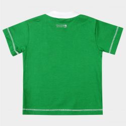 Camiseta Infantil Verde Escudo Unissex