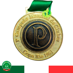 Medalha comemorativa 1º Mundial interclubes - Taça Rio 1951 