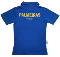 Camisa Palmeiras Polo Infantil Azul