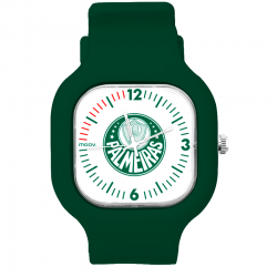 Relógio Unissex Game Time Branco - Palmeiras  (Troca Pulseira)