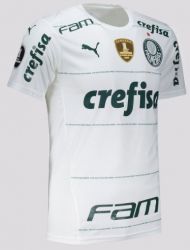 Camisa Palmeiras II 22/23 Masculina Com Patrocínios Oficiais e Combo de Patchs da Libertadores