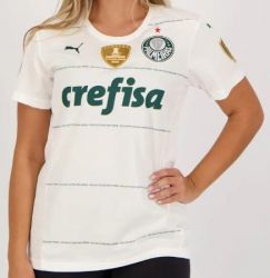 Camisa Palmeiras II 22/23 Feminina Com Combos de Patchs Da Libertadores