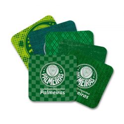 Porta Copos Palmeiras Mix