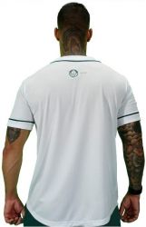 Camisa Baseball Palmeiras Branca (Unissex)